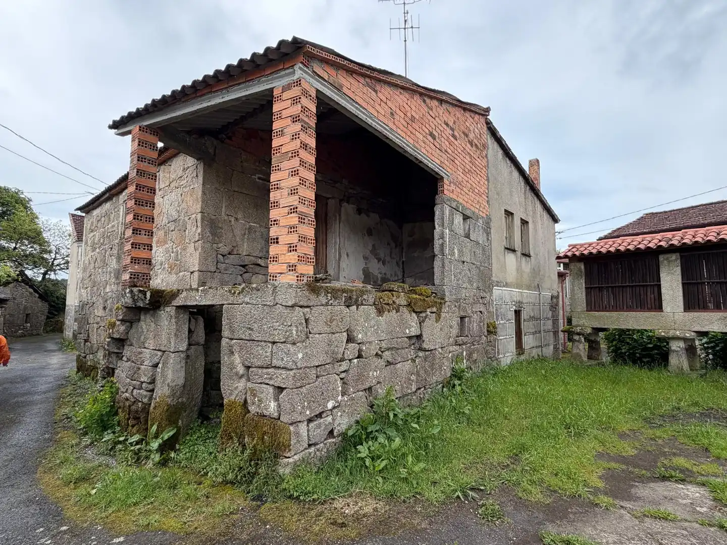 Vista exterior de Finca rústica en venda en Vilamarín amb Balcó