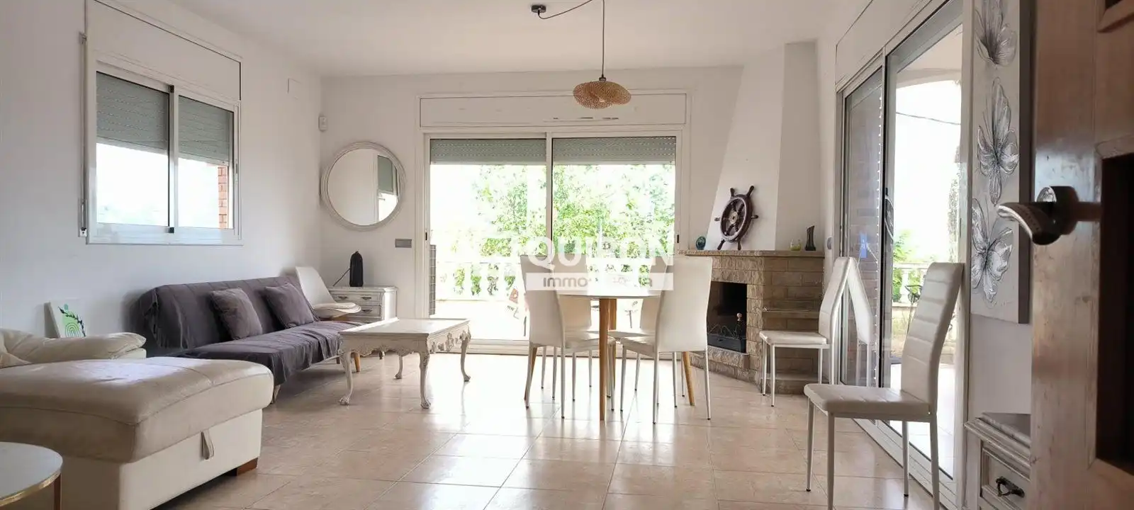 Sala d'estar de Casa o xalet en venda en Calafell amb Calefacció, Terrassa i Traster