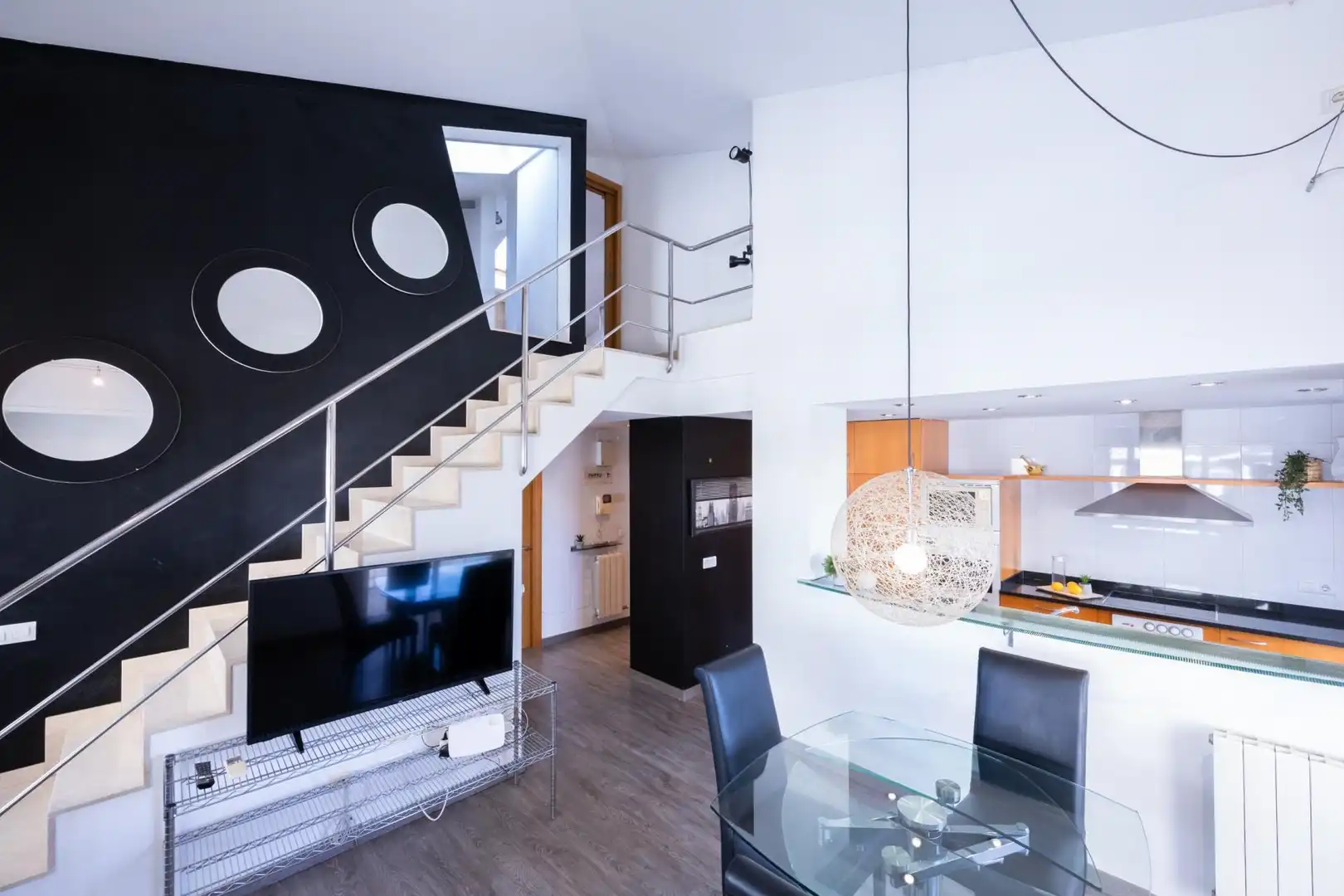 Living room of Duplexes for sale in Girona  with Air Conditioner, Heating and Swimming Pool