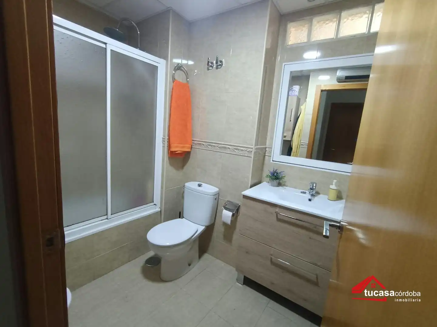 Bathroom of Flat for sale in Córdoba  with Air Conditioner, Terrace and Furnished