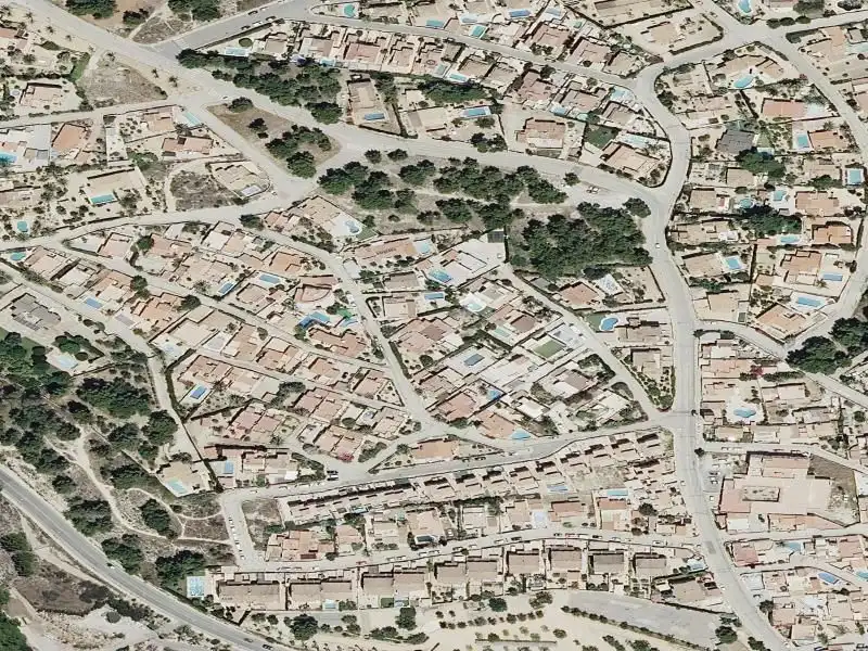 Vista exterior de Casa adosada en venda en L'Alfàs del Pi