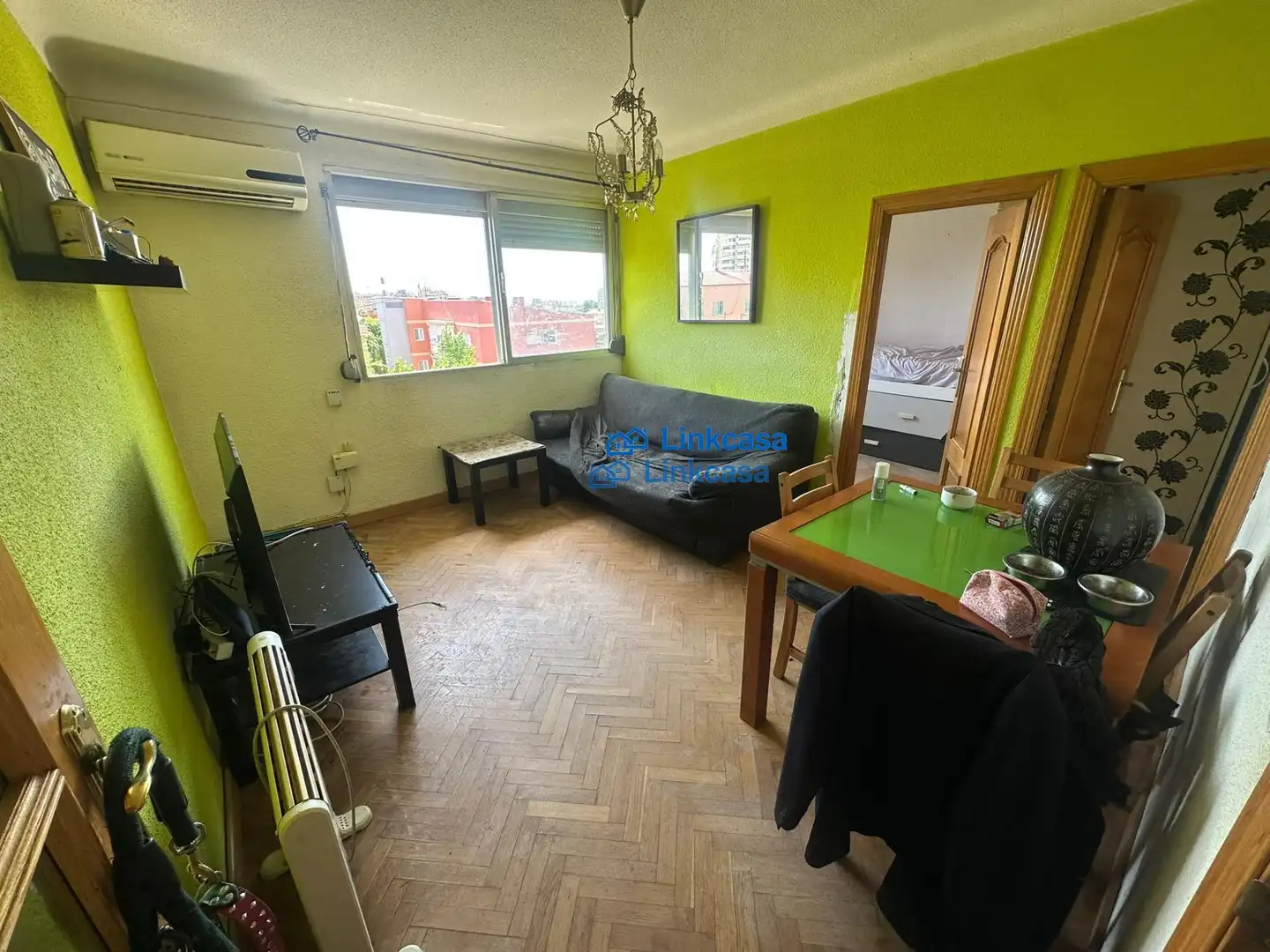 Sala de estar de Piso en venta en Madrid con Aire acondicionado, Calefacción y Parquet