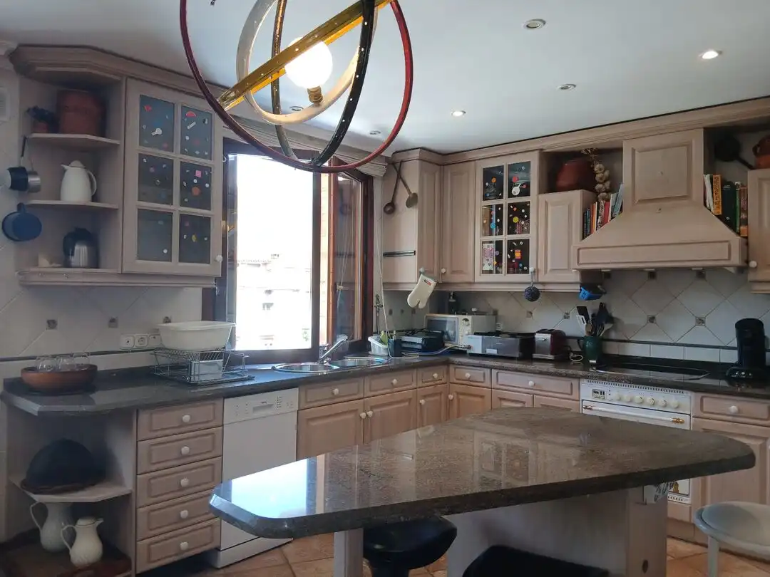 Cocina de Dúplex en venta en Ezcaray con Calefacción, Piscina y Balcón