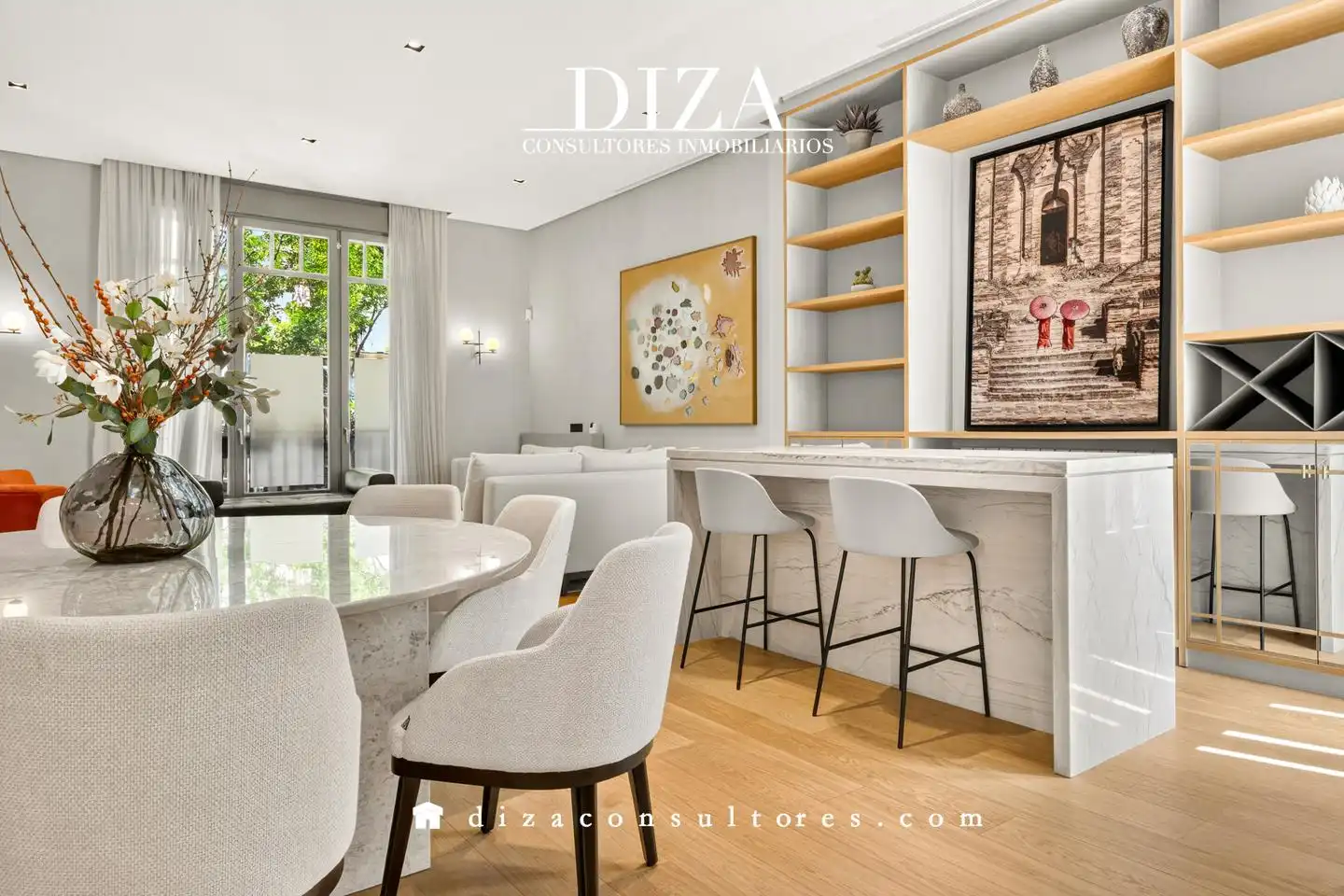 Dining room of Ground floor for rent in Madrid  with Air Conditioner and Furnished