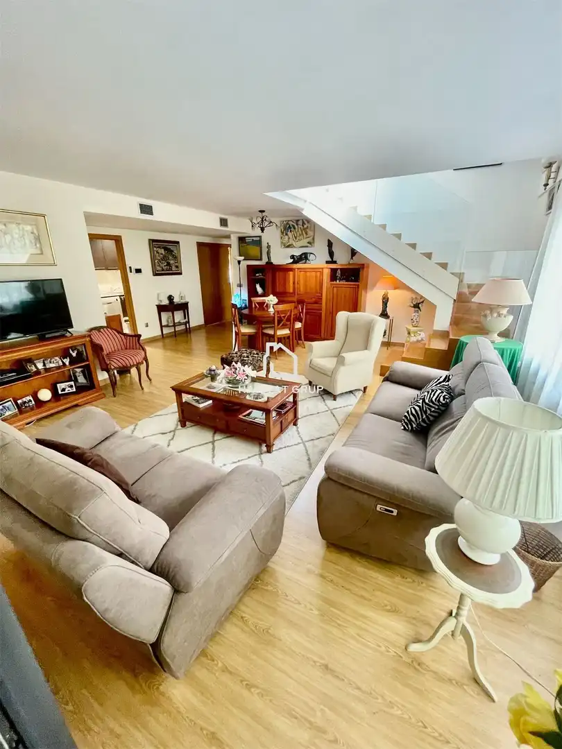 Living room of Duplexes for sale in Castell d'Aro, Platja d'Aro i s'Agaró  with Air Conditioner, Heating and Terrace