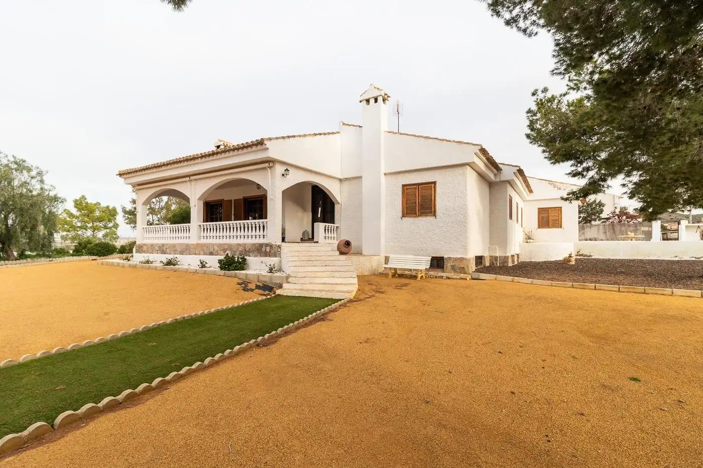Exterior view of Houses for sale in Mazarrón  with Terrace