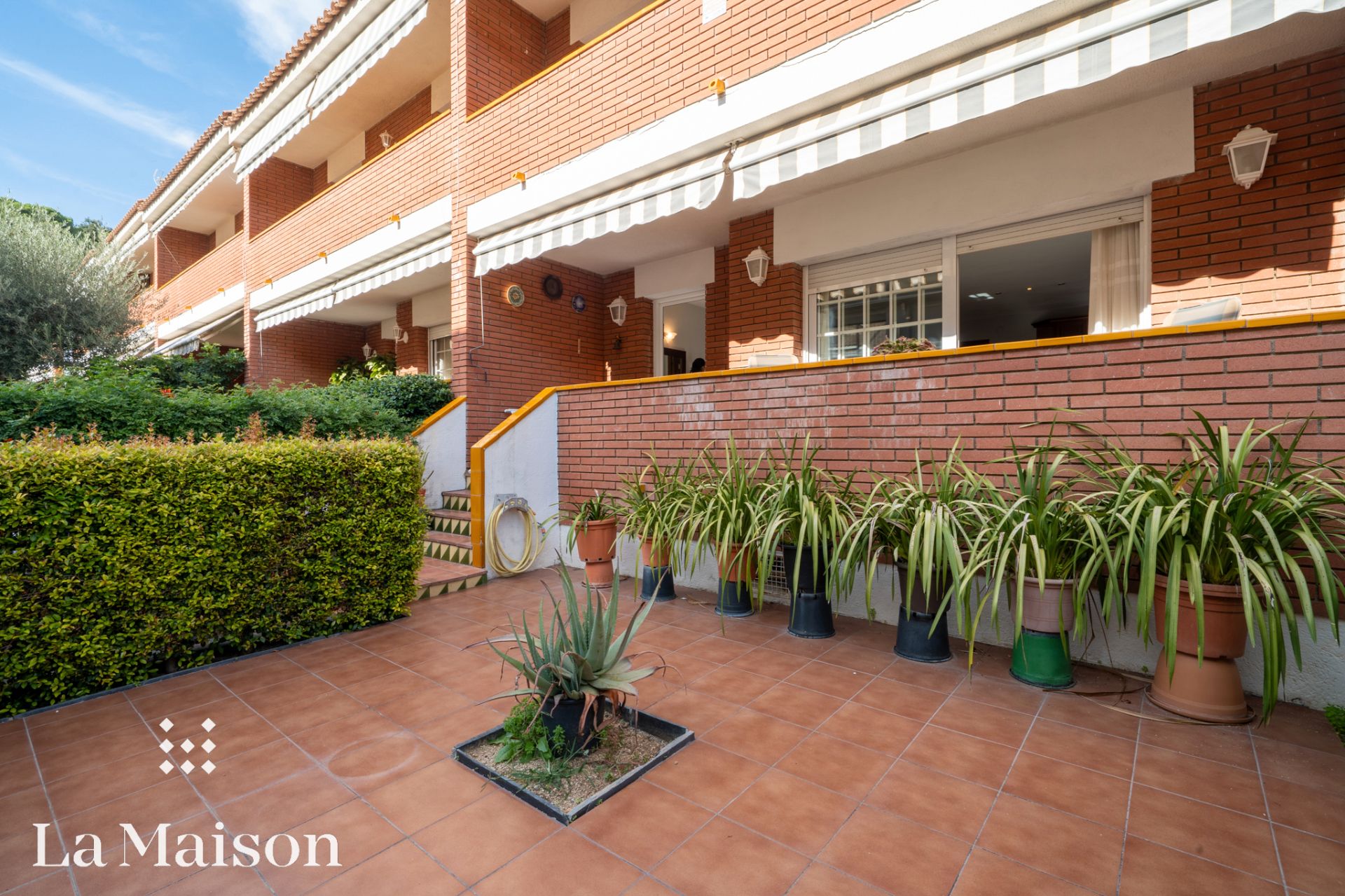 Jardín de Casa adosada en venta en Sant Andreu de Llavaneres con Aire acondicionado, Calefacción y Jardín privado