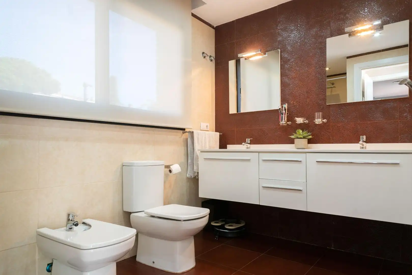 Baño de Casa o chalet en venta en Sant Vicenç de Montalt con Aire acondicionado, Jardín privado y Terraza