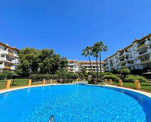Exterior view of Apartment for sale in  Madrid Capital  with Private garden, Swimming Pool and Community pool