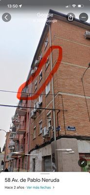 Vista exterior de Piso en venta en  Madrid Capital con Terraza y Amueblado