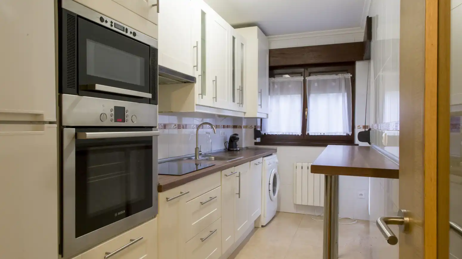 Küche von Wohnung zum Verkauf in Rionansa mit Heizung, Privatgarten und Parkett