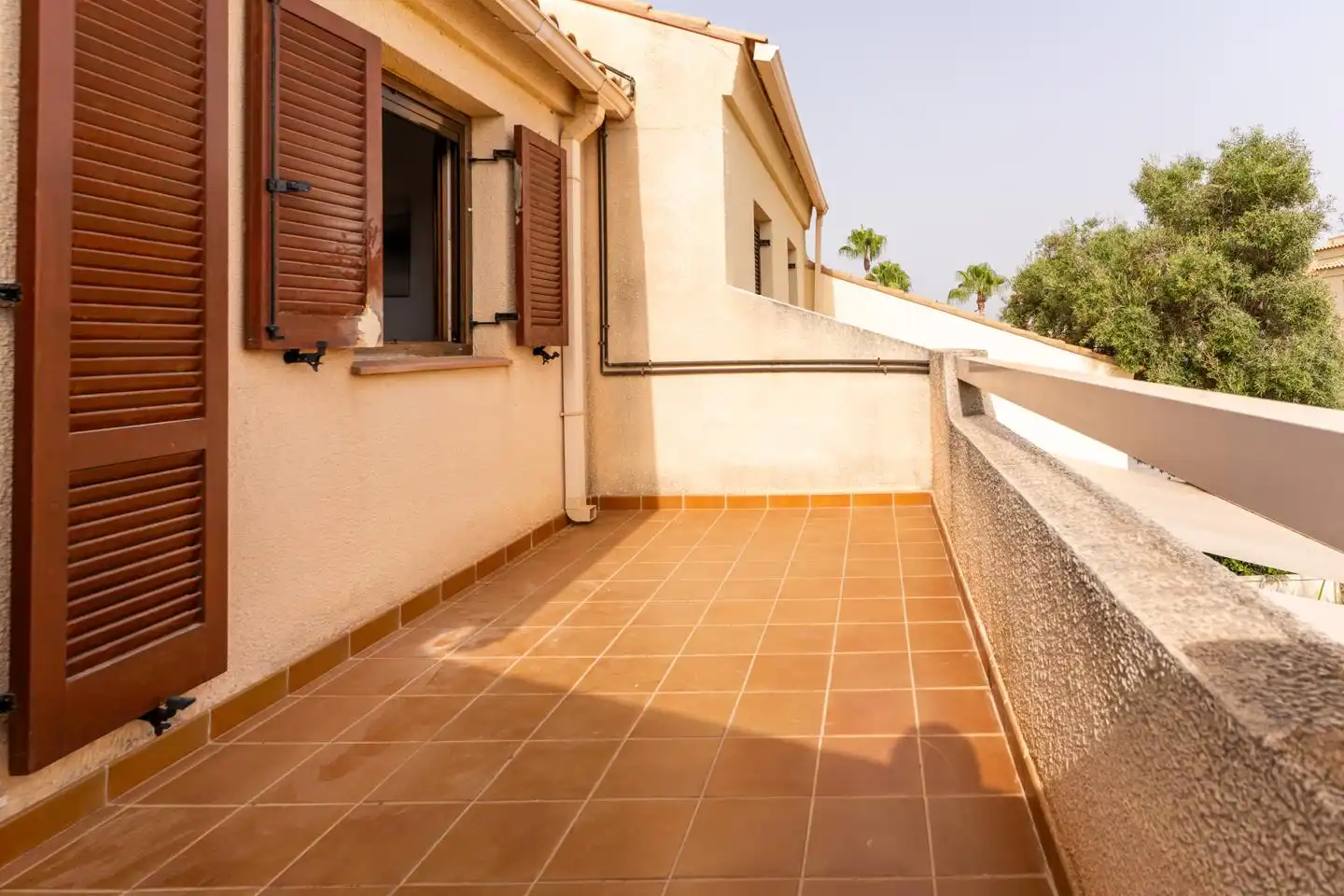 Terrace of Detached homes for sale in Santa Pola  with Air Conditioner, Private garden and Parquet flooring