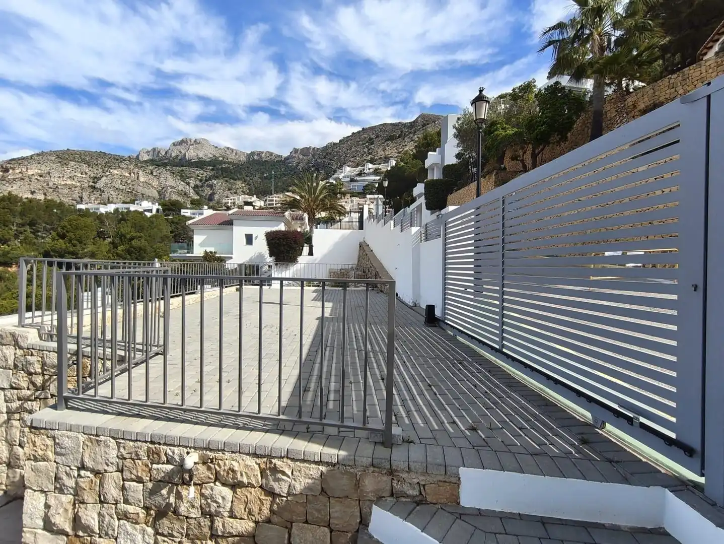 Exterior view of Houses for sale in Altea  with Air Conditioner, Heating and Private garden