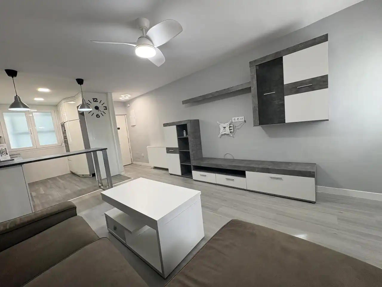 Sala de estar de Piso de alquiler en Madrid con Aire acondicionado y Calefacción