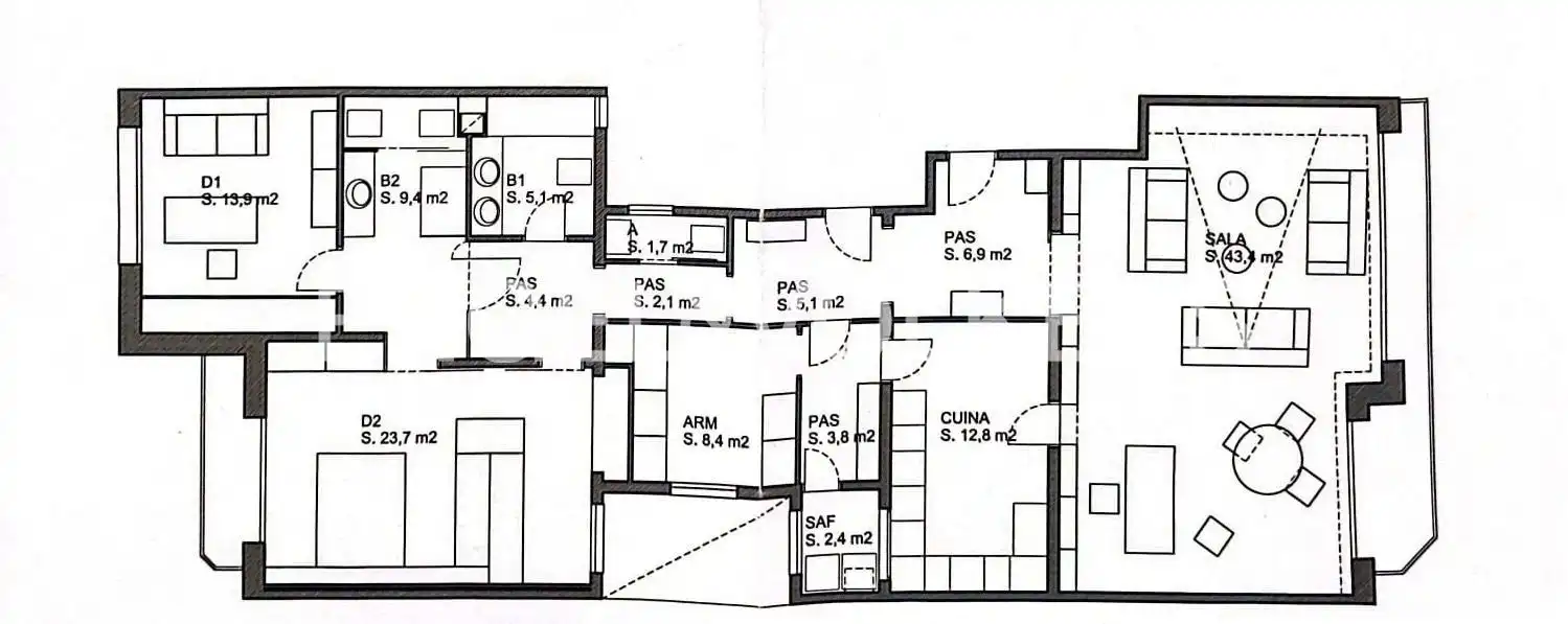 Wohnung mit Terrasse zum Verkauf in Sarrià - Sant Gervasi, imagen 50