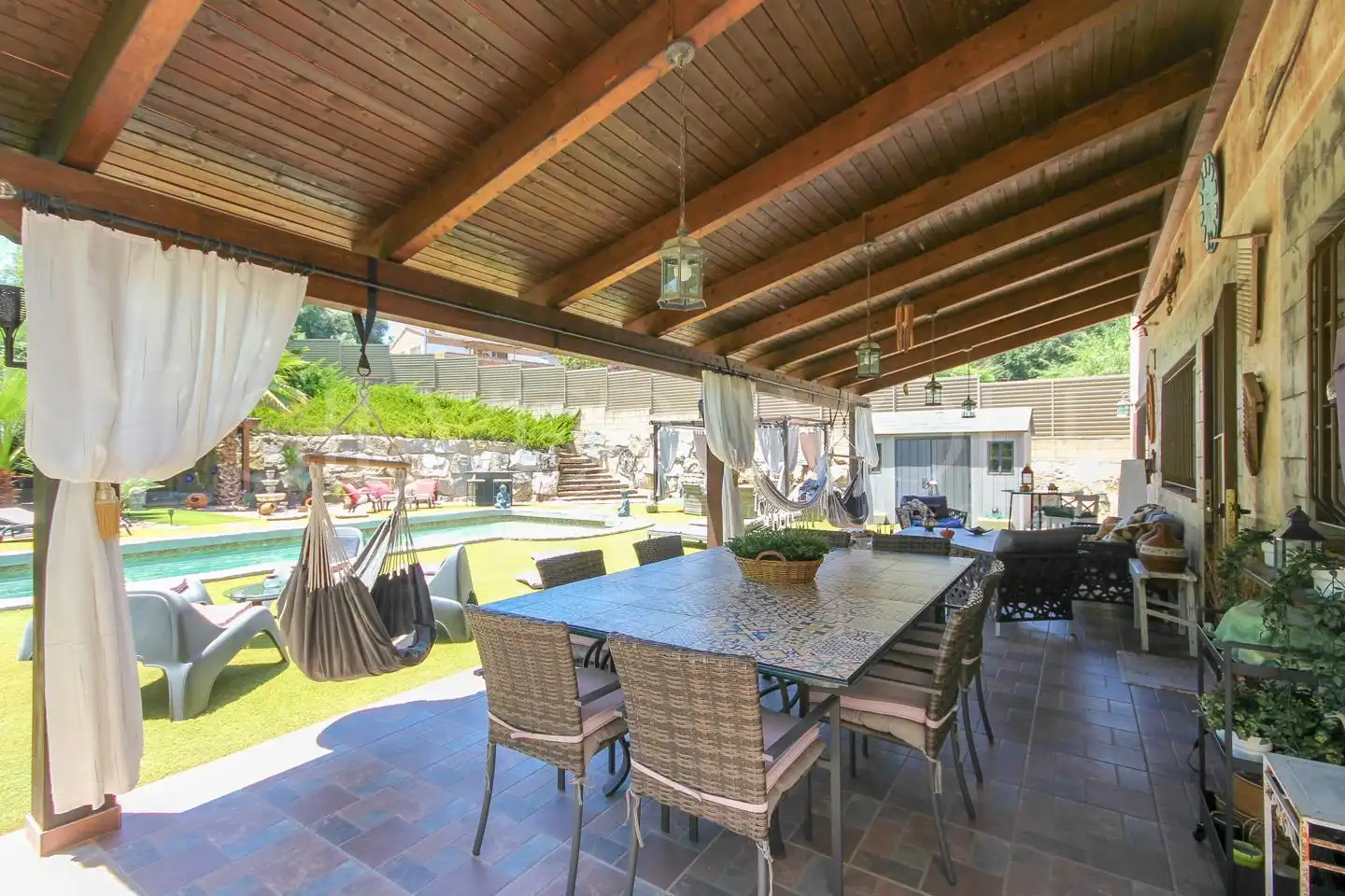 Casa con piscina en venta en calle dels Avellaners, imagen 8