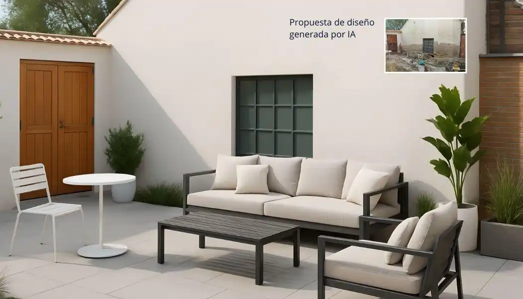 Terrassa de Casa o xalet en venda en Murcia