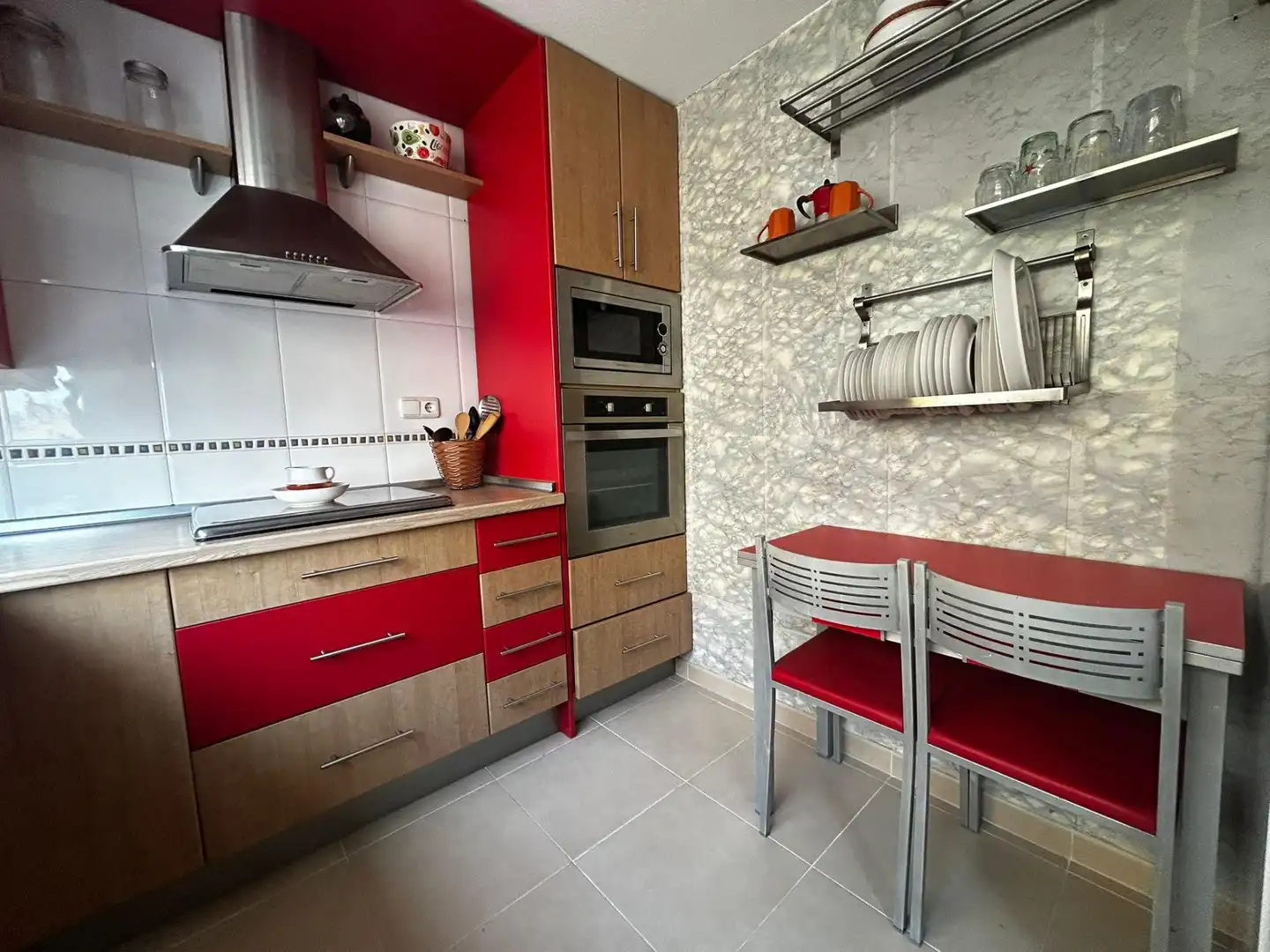 Küche von Loft zum Verkauf in Murcia mit Privatgarten und Möbliert