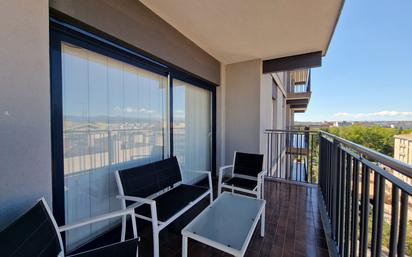 Balcony of Flat for sale in Girona Capital  with Air Conditioner, Heating and Terrace