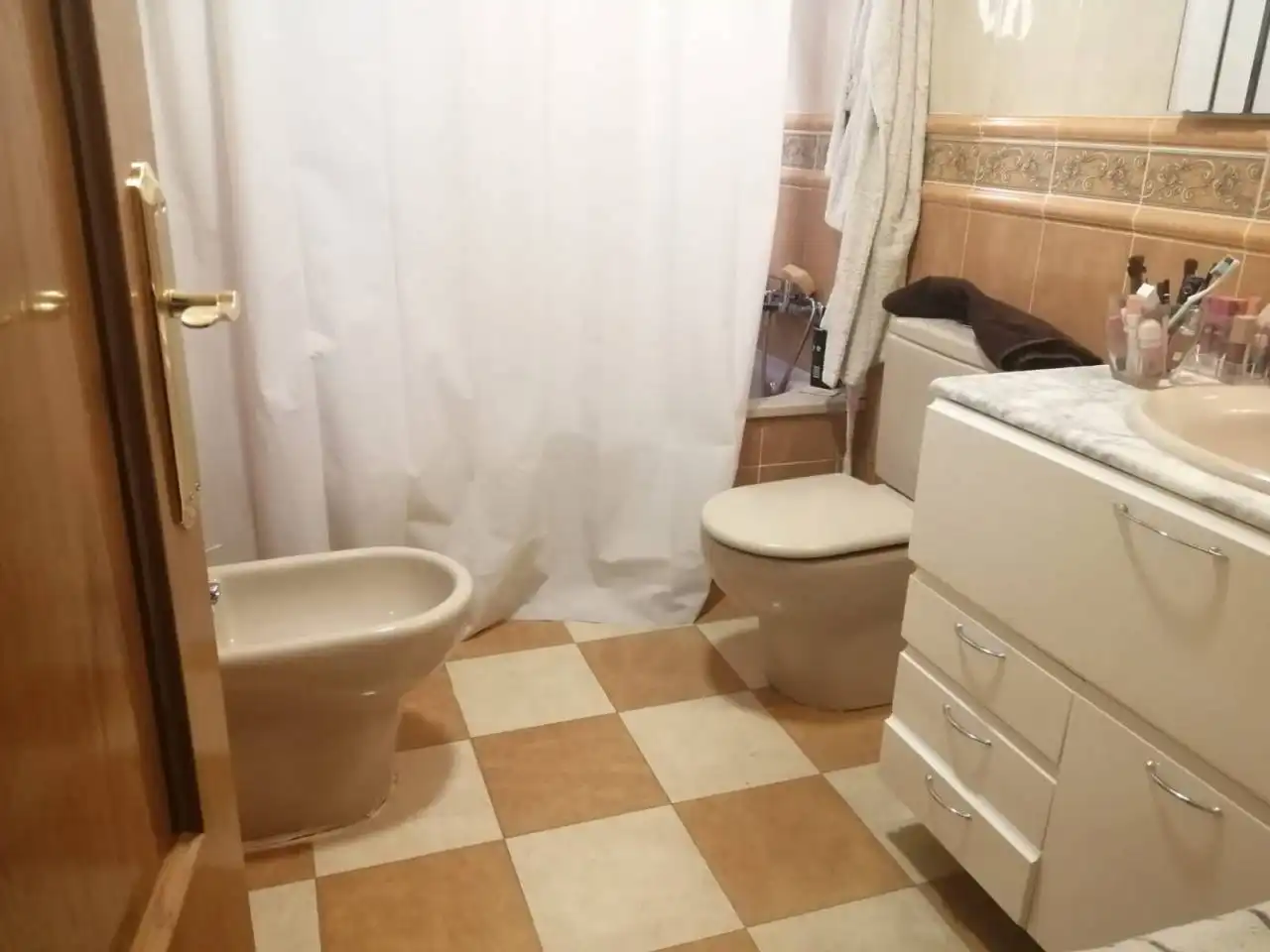 Bathroom of Flat for sale in Castellón de la Plana / Castelló de la Plana  with Heating, Storage room and Balcony