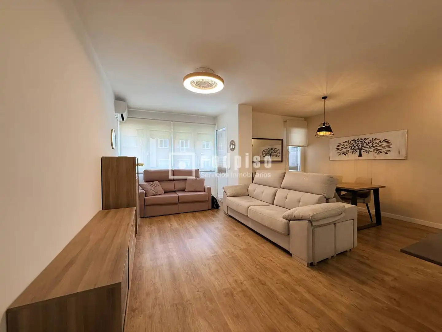 Sala d'estar de Pis de lloguer en  Madrid Capital amb Aire condicionat, Calefacció i Terrassa