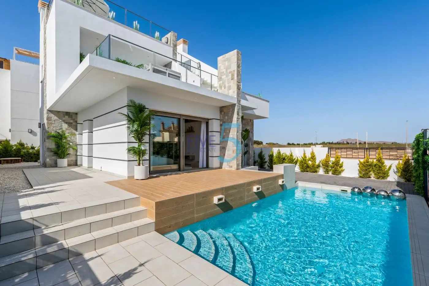 Piscina de Casa o chalet en venta en Centro