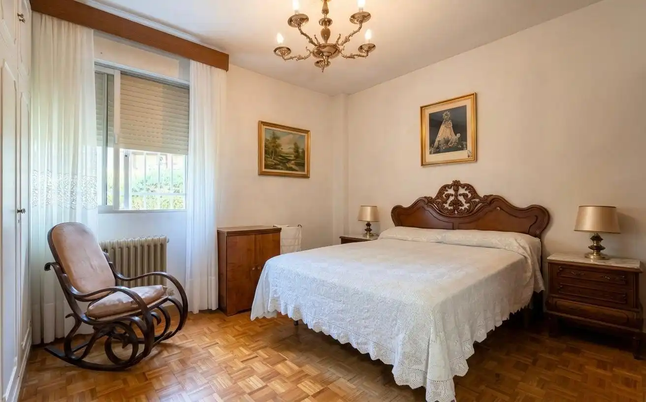 Bedroom of Flat for sale in Madrid  with Heating and Terrace