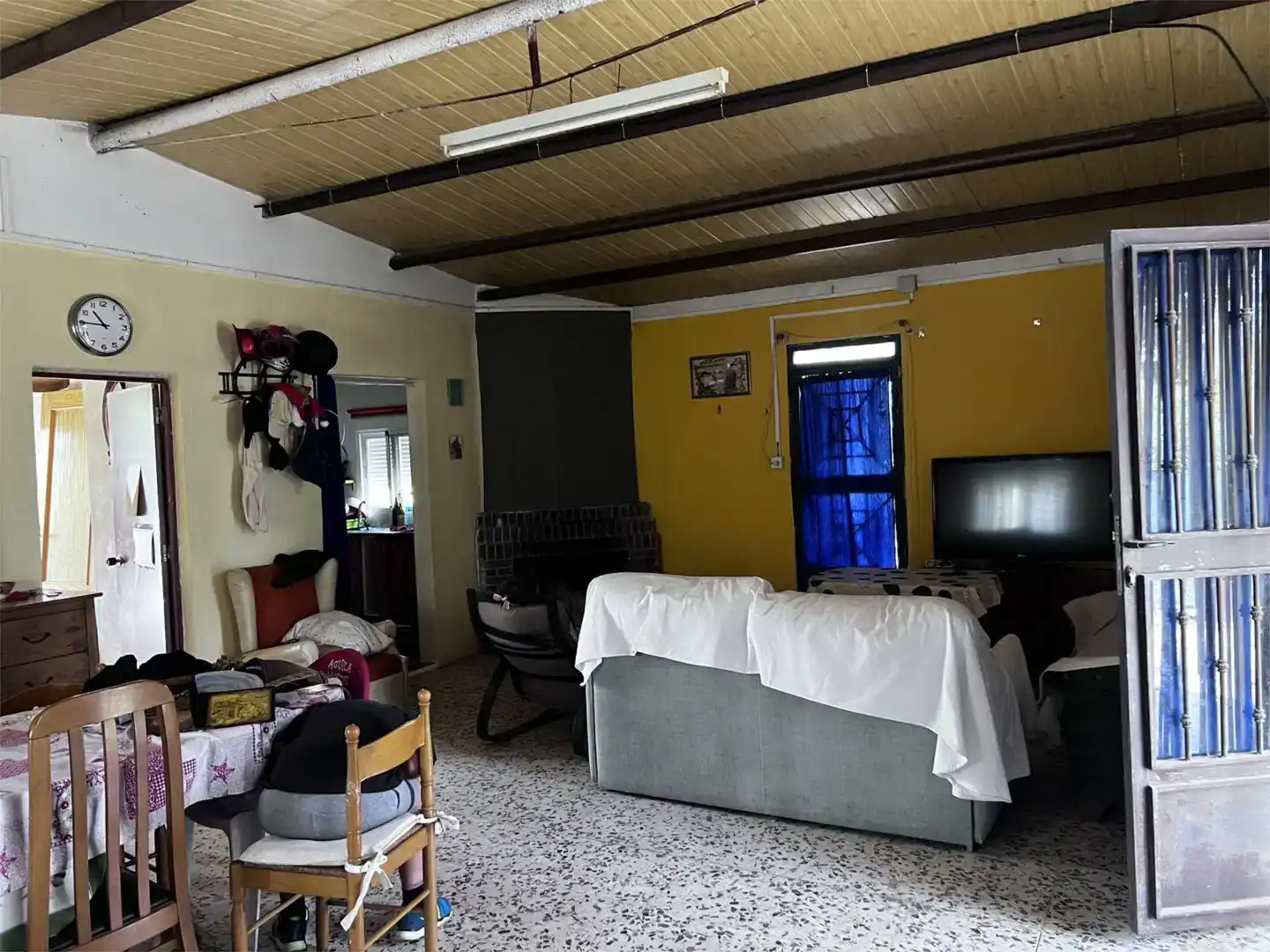 Sala d'estar de Finca rústica en venda en Las Torres de Cotillas, Murcia
