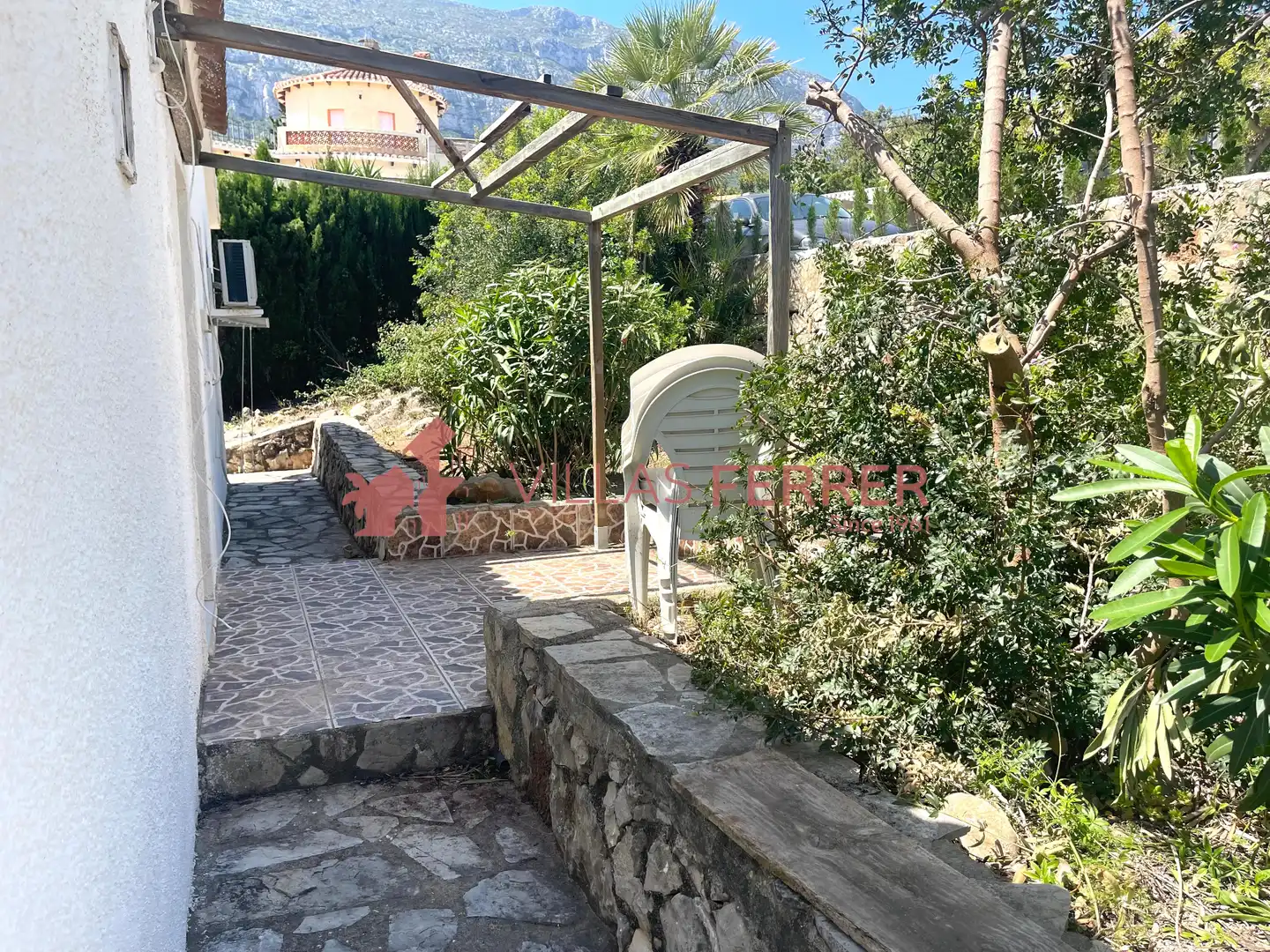 Garden of Houses for sale in Dénia  with Air Conditioner, Private garden and Terrace
