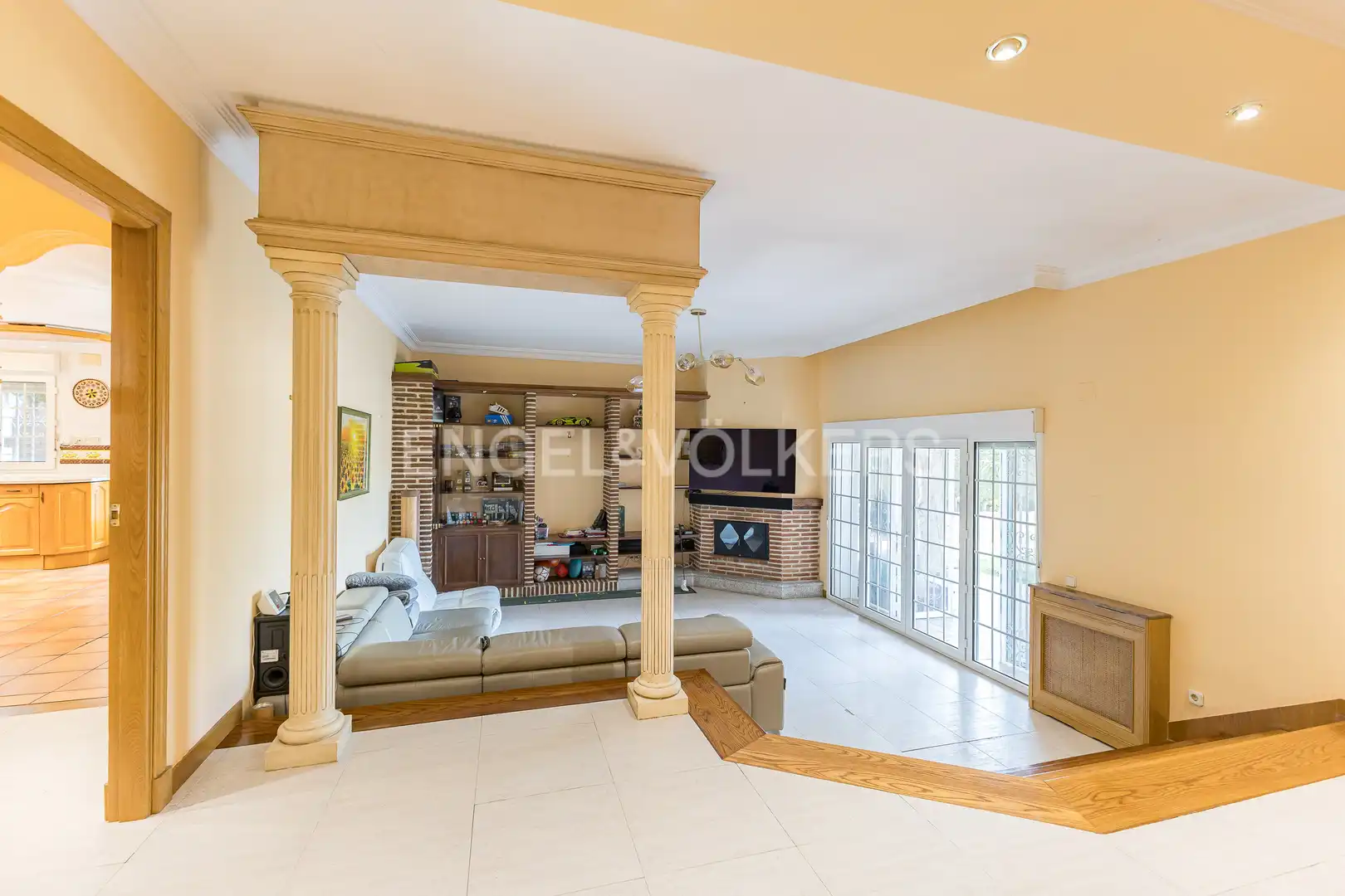 Sala de estar de Casa o chalet en venta en Móstoles con Calefacción, Jardín privado y Terraza