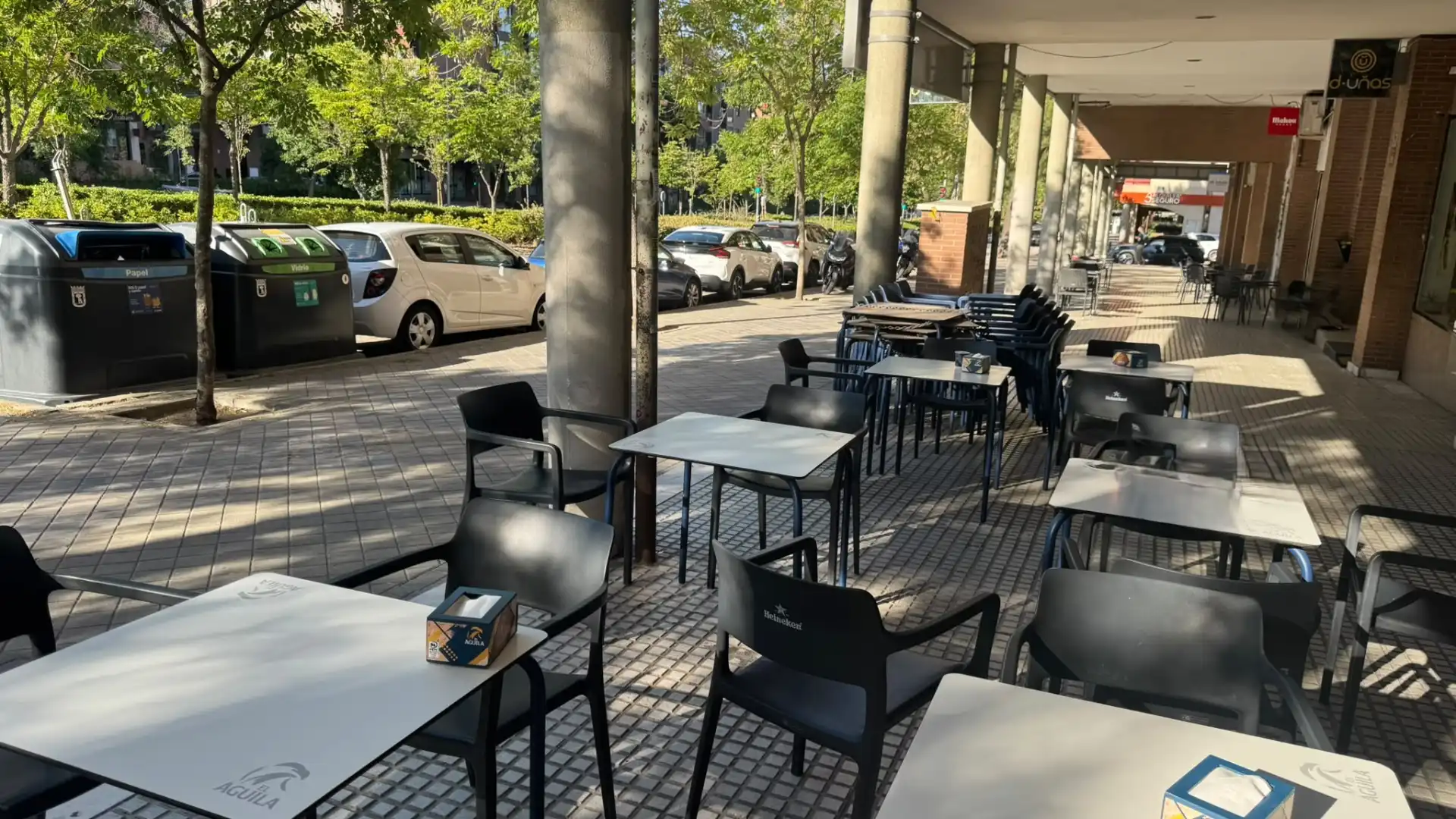 Terrasse von Geschaftsraum zur Miete in Madrid mit Klimaanlage, Heizung und Terrasse