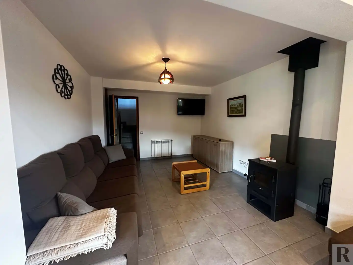 Wohnzimmer von Einfamilien-Reihenhaus zur Miete in Vallcebre mit Heizung und Terrasse