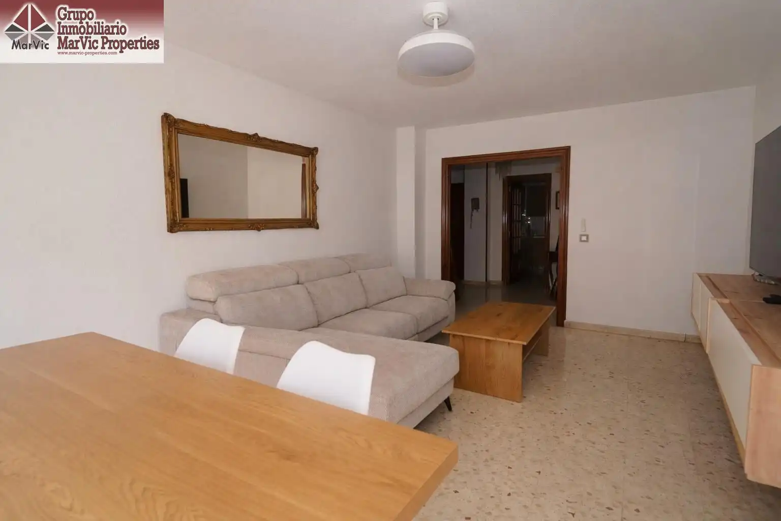 Sala de estar de Piso en venta en Benidorm con Terraza y Amueblado