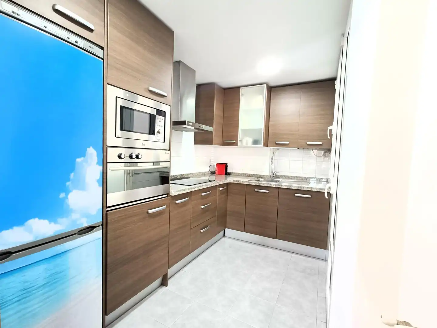 Küche von Wohnung zum Verkauf in Santander mit Heizung und Möbliert