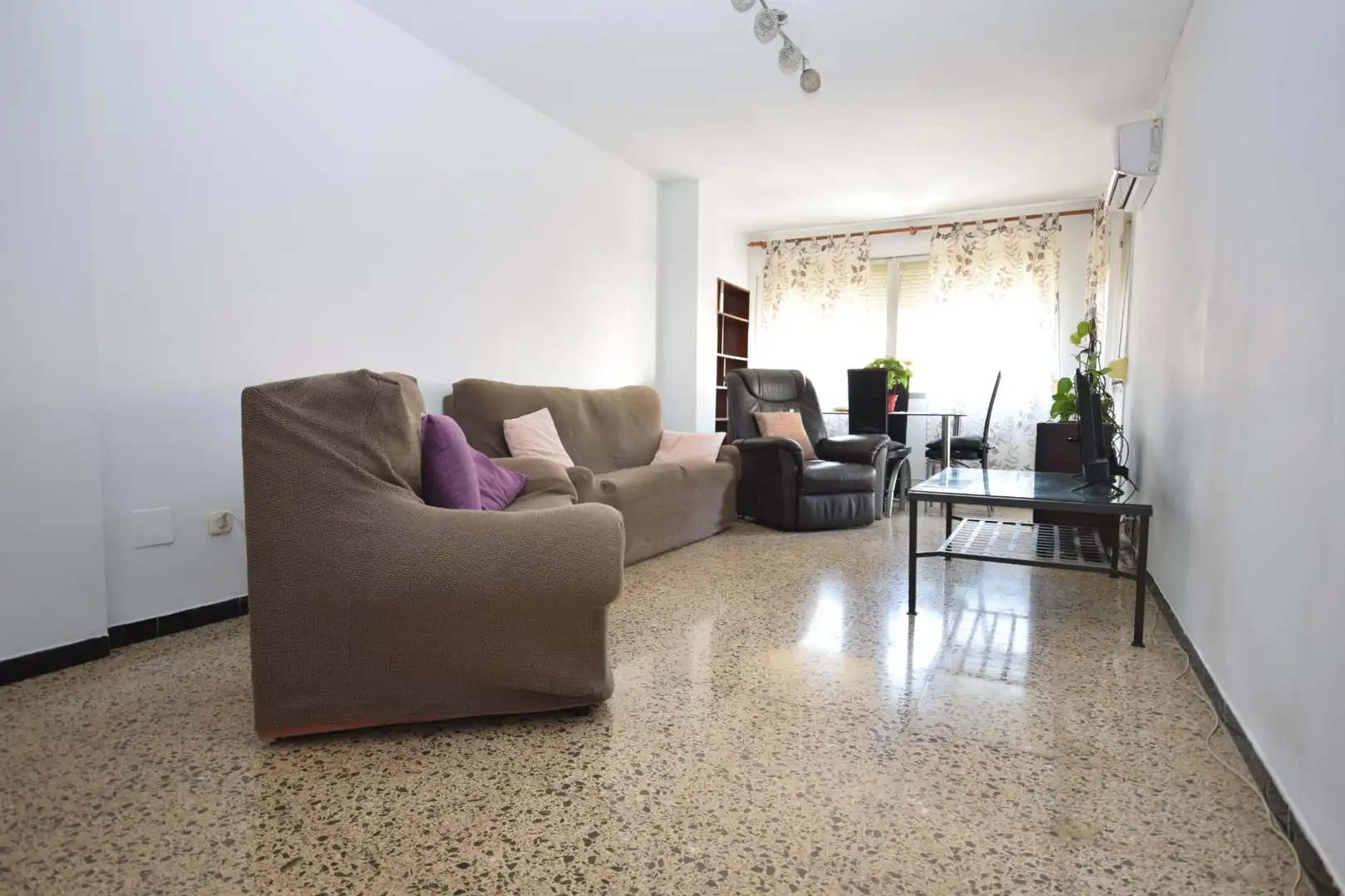 Sala d'estar de Pis en venda en  Palma de Mallorca amb Balcó