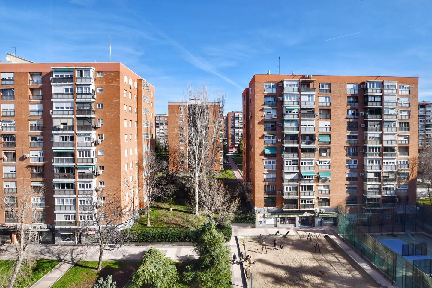 Exterior view of Flat for sale in  Madrid Capital  with Air Conditioner, Heating and Terrace