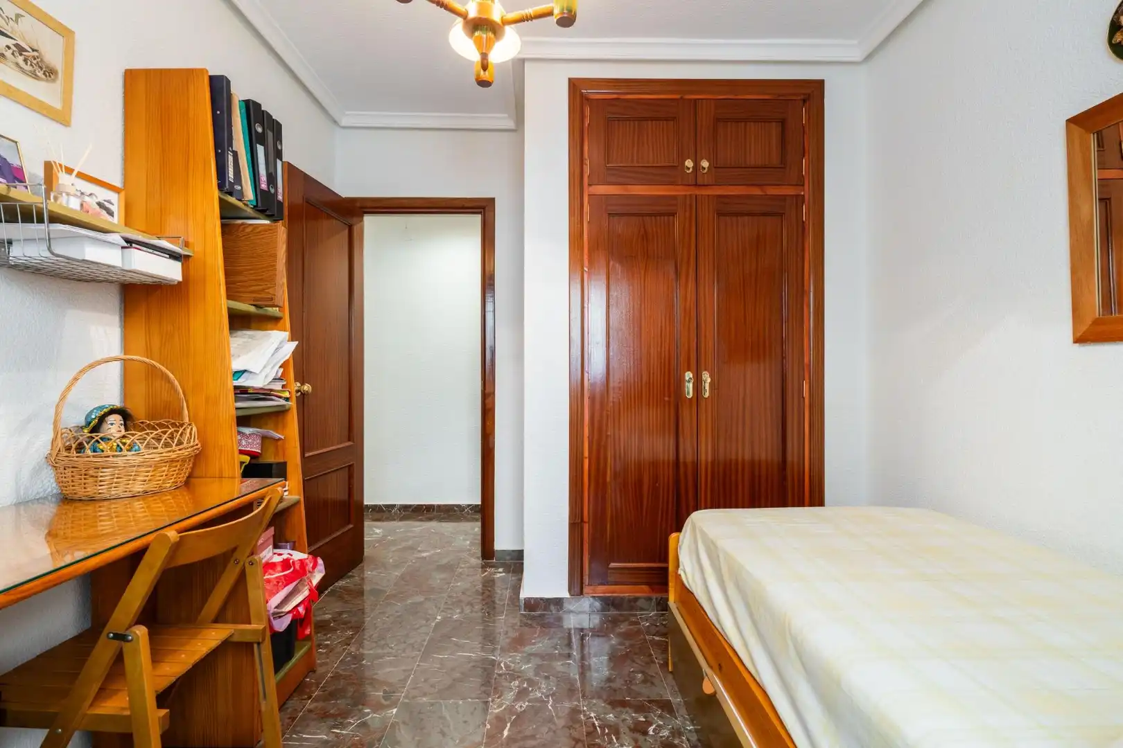 Bedroom of Flat for sale in Almería  with Air Conditioner, Storage room and Balcony