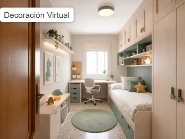 Bedroom of Flat for sale in Burjassot  with Private garden and Balcony