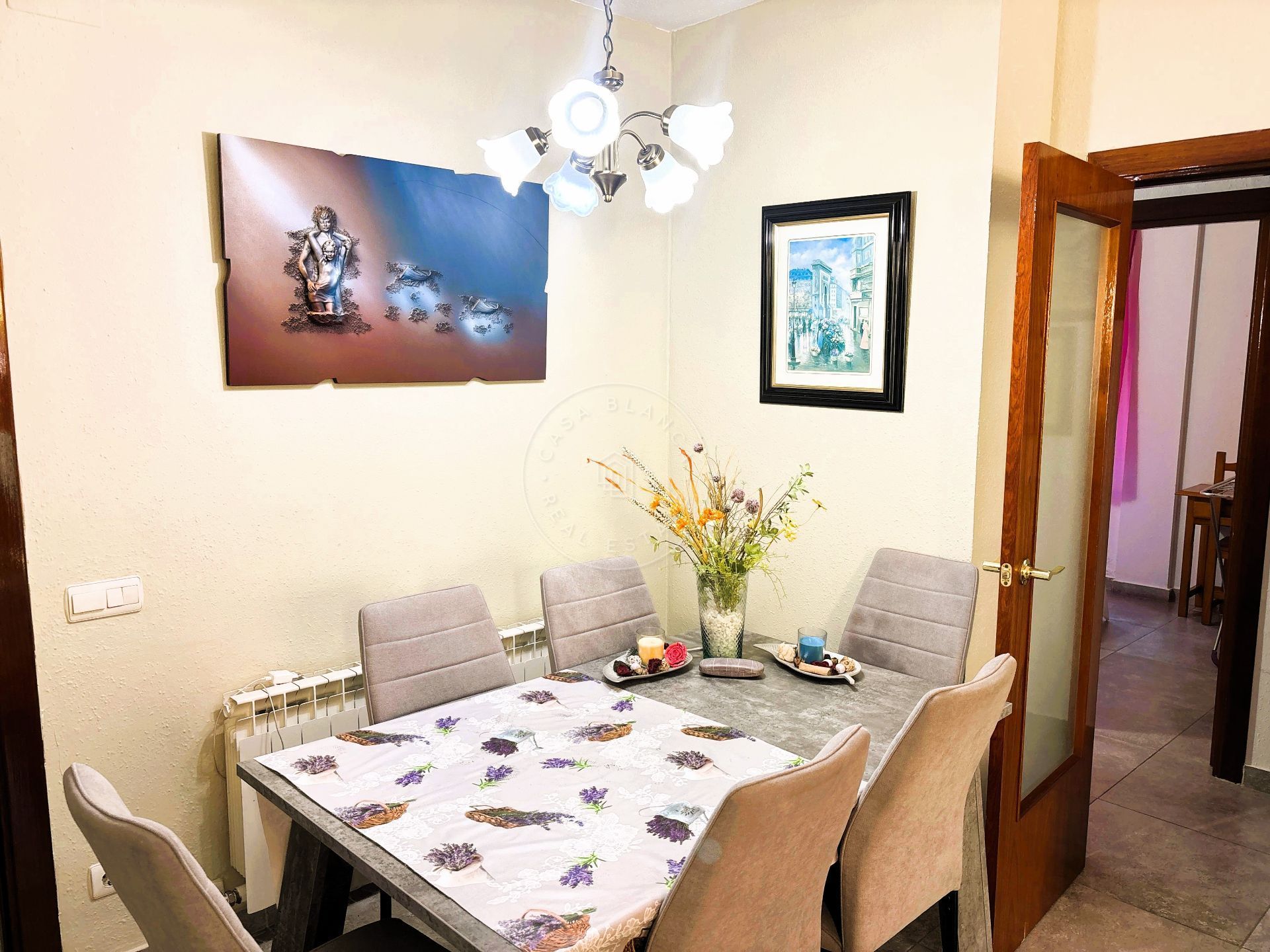Dining room of Flat for sale in Lloret de Mar  with Air Conditioner, Heating and Furnished