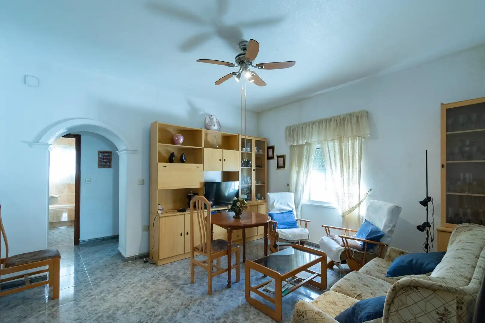 Sala de estar de Casa o chalet en venta en Cartagena con Trastero, Amueblado y Balcón
