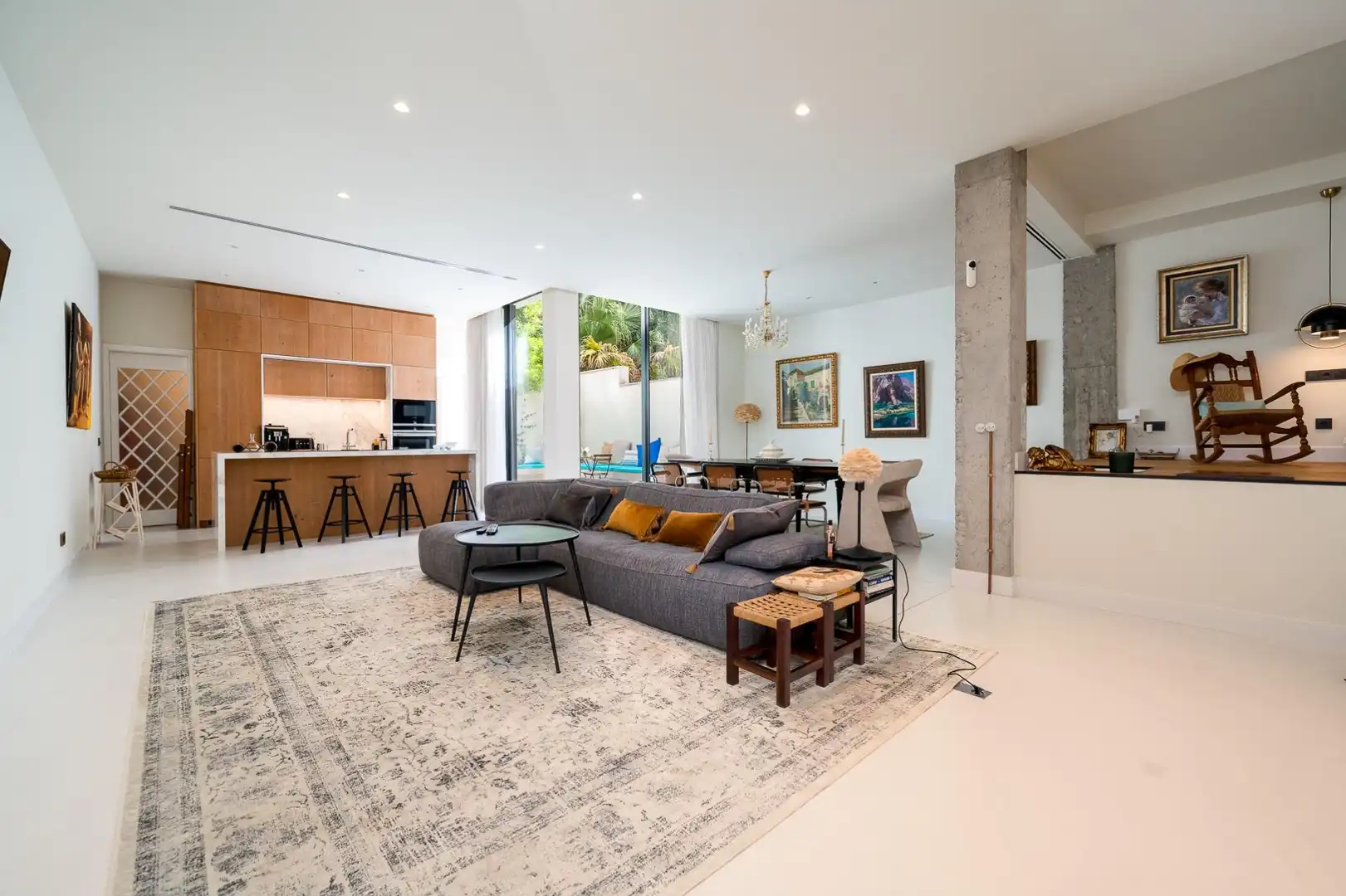 Sala d'estar de Loft en venda en  Palma de Mallorca amb Aire condicionat, Calefacció i Terrassa