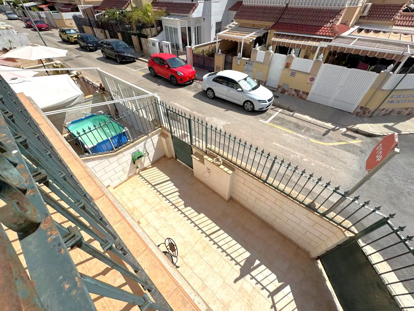 Vista exterior de Casa o chalet en venta en San Pedro del Pinatar con Aire acondicionado, Terraza y Amueblado