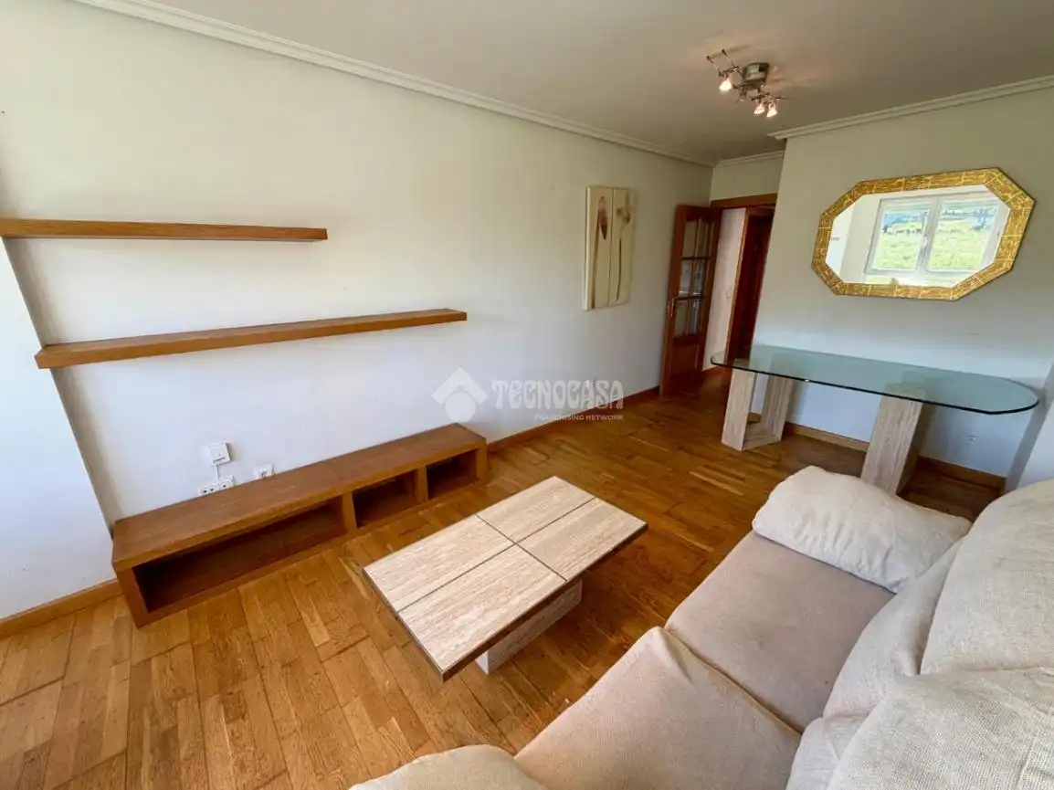 Wohnzimmer von Wohnung zum Verkauf in León Capital  mit Heizung, Parkett und Terrasse