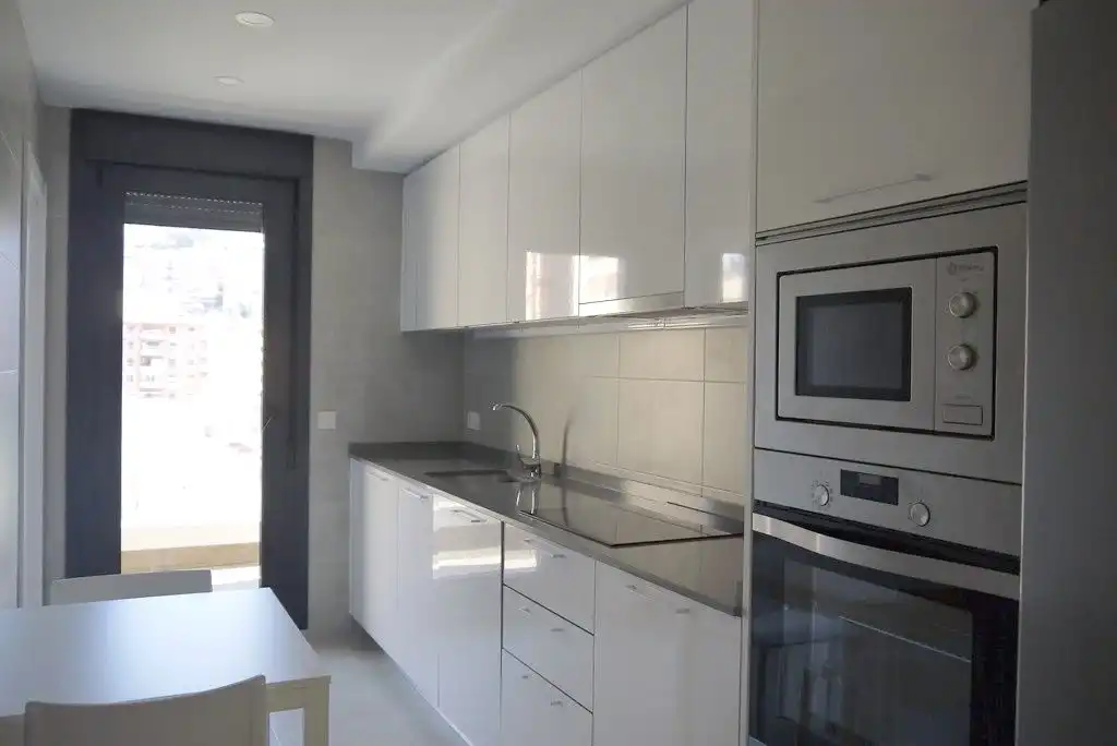 Kitchen of Flat for rent in Bilbao   with Heating, Terrace and Swimming Pool