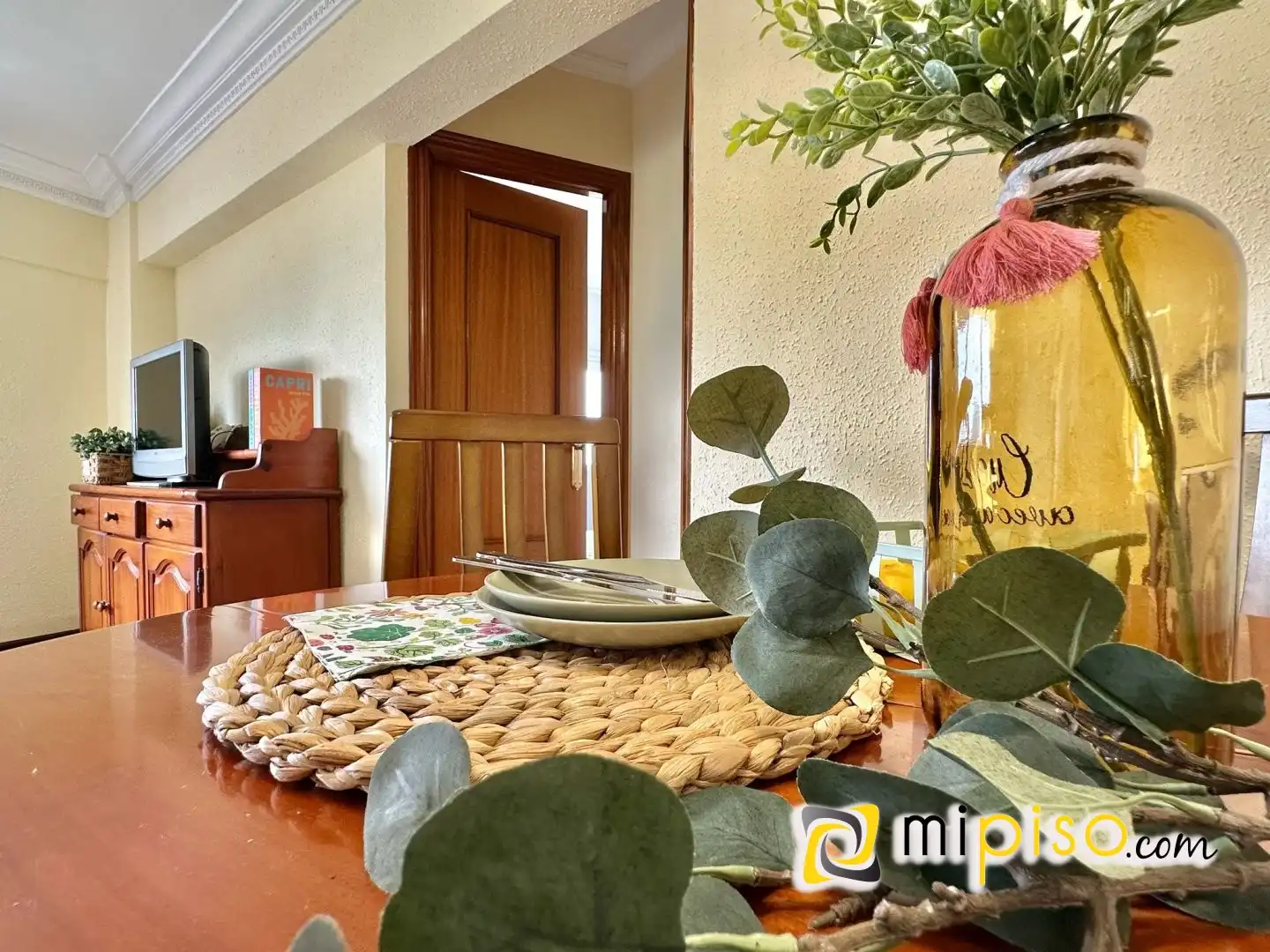 Dining room of Flat for sale in Laredo  with Furnished