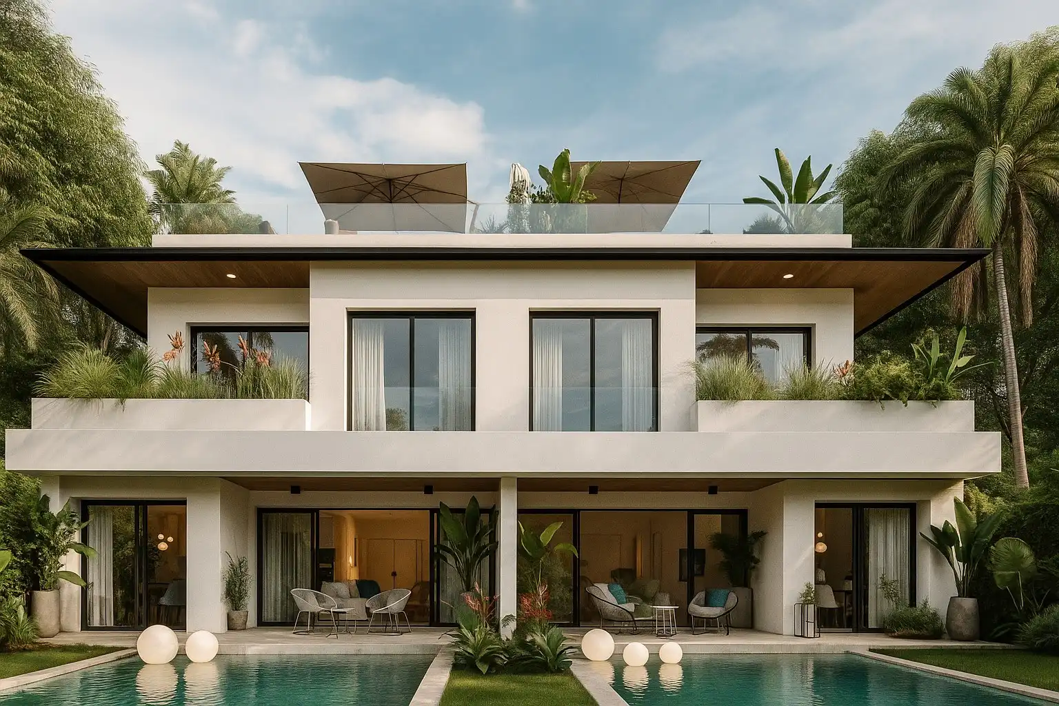 Casa aparellada amb terrassa en venda a Puerto Deportivo