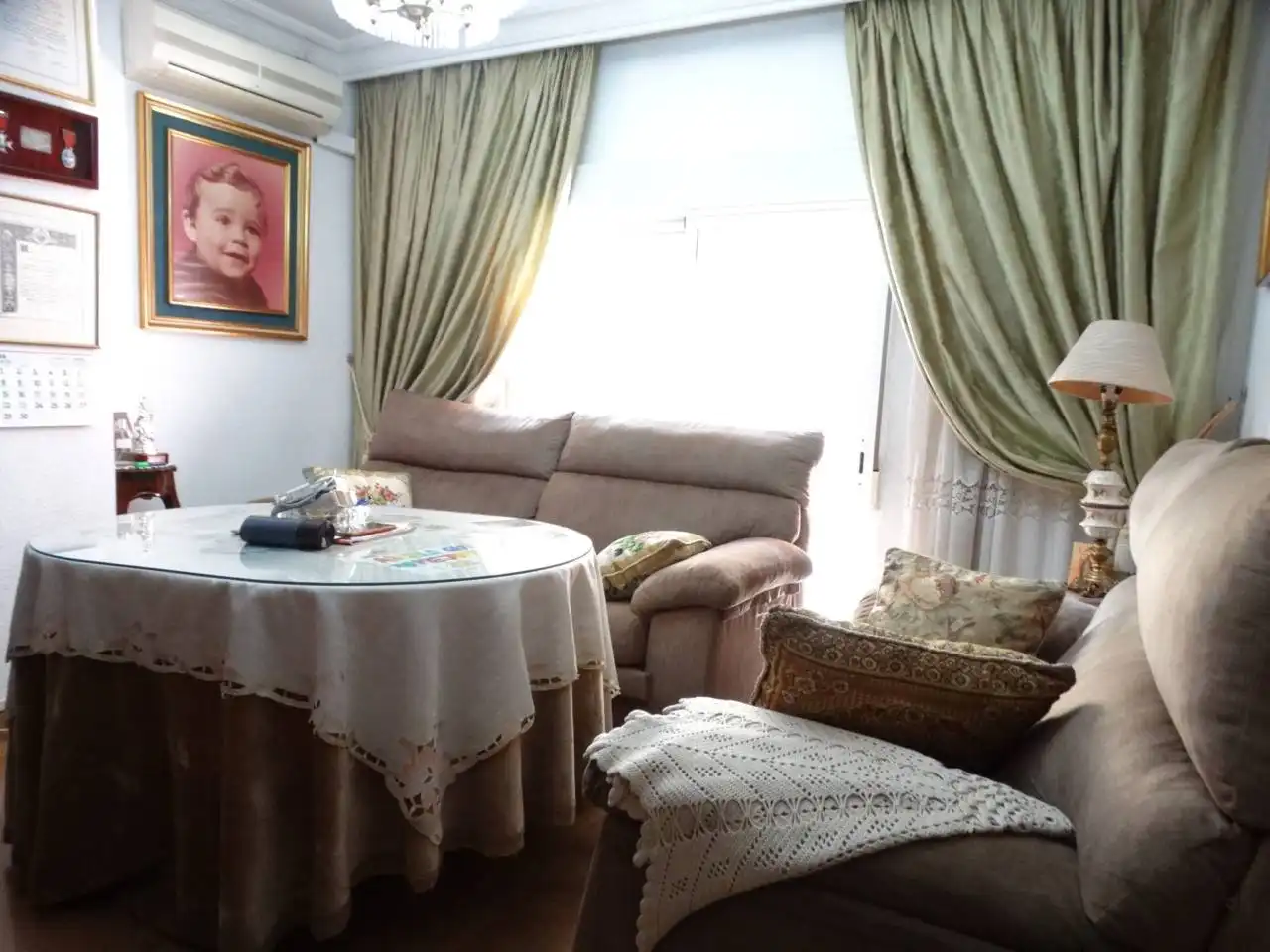 Sala de estar de Dúplex en venta en Huelva con Terraza y Amueblado