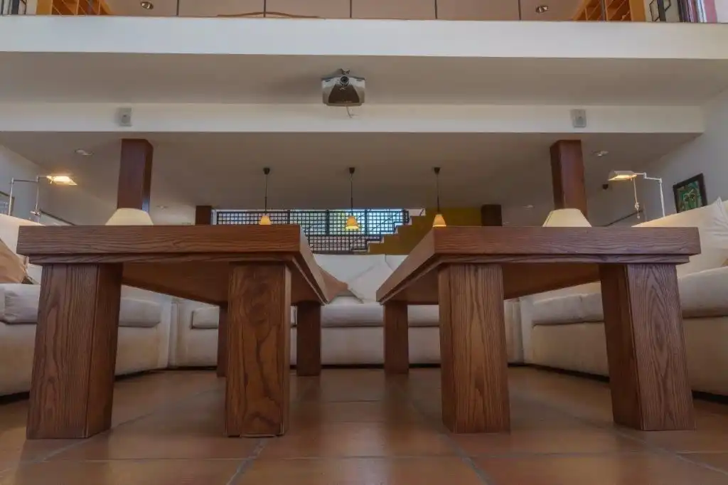 Sala de estar de Casa o chalet en venta en Santiago-Pontones con Aire acondicionado, Jardín privado y Terraza