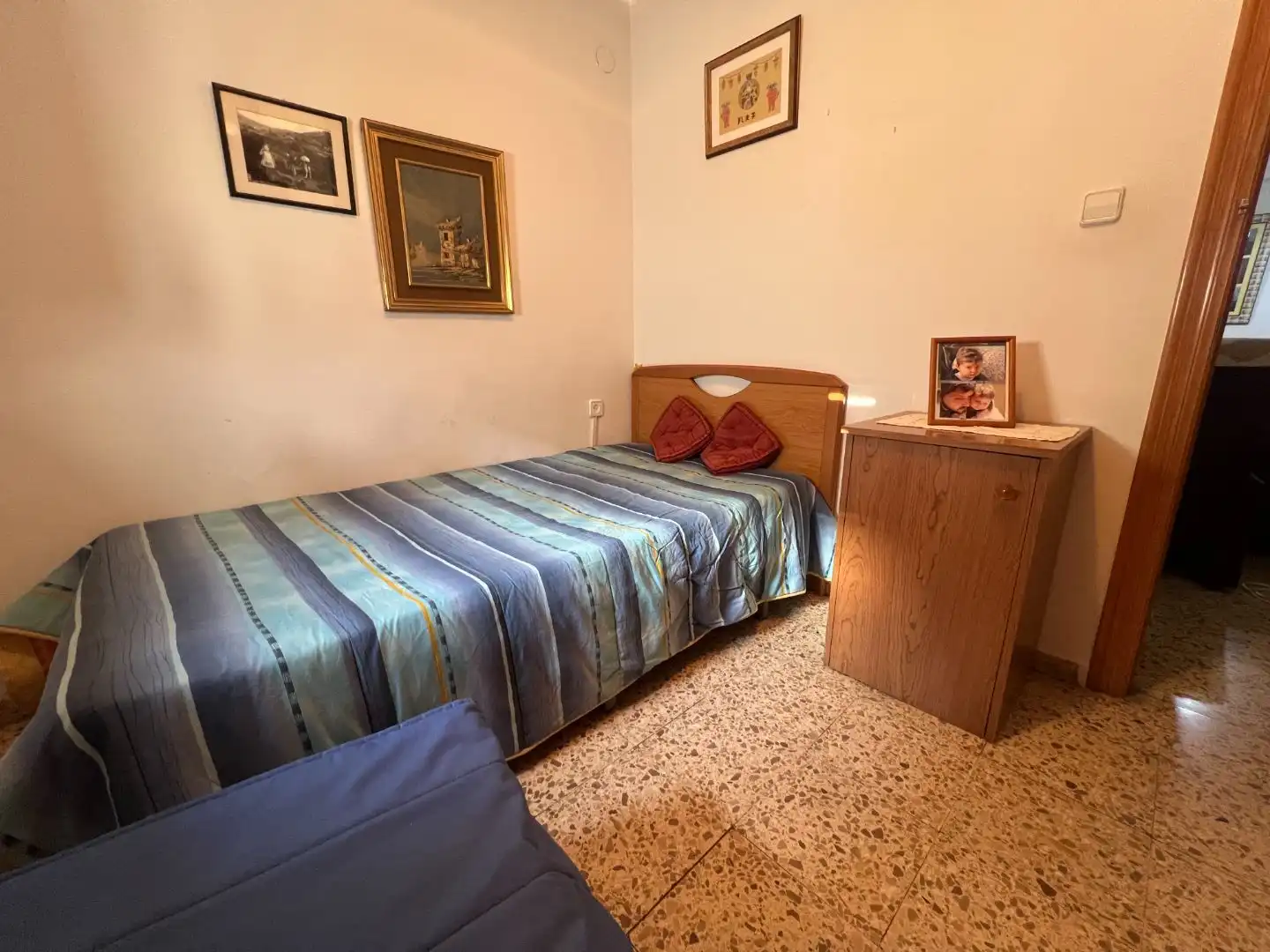 Schlafzimmer von Wohnung zum Verkauf in  Valencia Capital mit Klimaanlage und Balkon