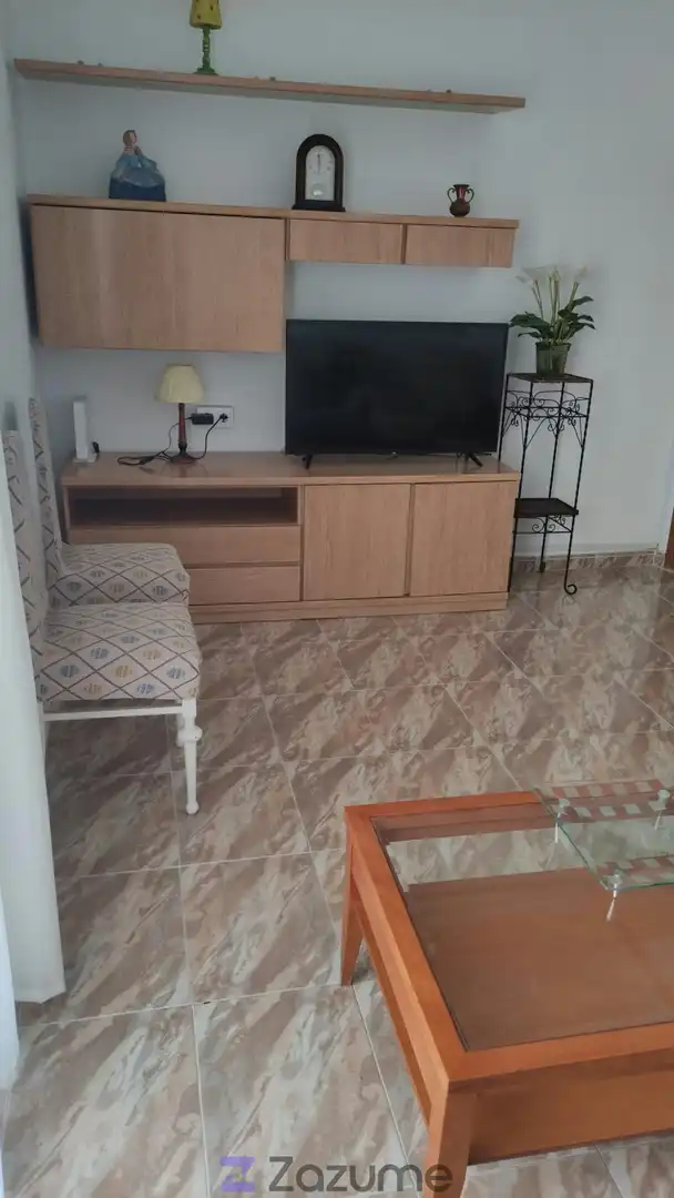 Sala d'estar de Pis de lloguer en Alicante / Alacant amb Terrassa, Moblat i Forn